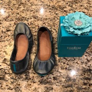 Metallic Grey Tieks by Gavrieli